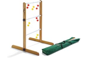 Ubergames Europe Leitergolf, Laddergolf, aus den USA, Original, Patentiert echten Golfbällen, Hartholz Profi