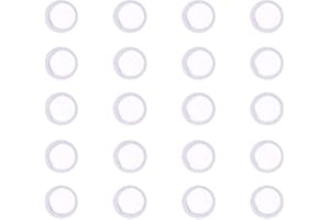 WANDIC 20 Pack Membrane Flûte Diaphragme Bouche pour Kazoos