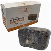 Snadi - Organic African Black Soap 200g | Artisan &amp; Vegan | Improves Skin &amp; Hair | Antibacterial &amp; Exfoliating Properties | H