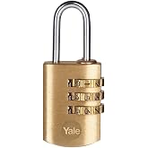 Yale 22 mm Şifreli Pirin&ccedil; Asma Kilit