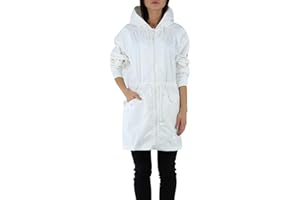 MISS ROUGE Chaqueta cortavientos con capucha, chaqueta de lluvia impermeable