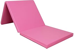 ‎CCLIFE CCLIFE Turnmatte Weichbodenmatte 180x60x5cm Kinder Klappbare für Zuhause Fitnessmatte Gymnastikmatte rutschfeste Sportmatte Spielmatte