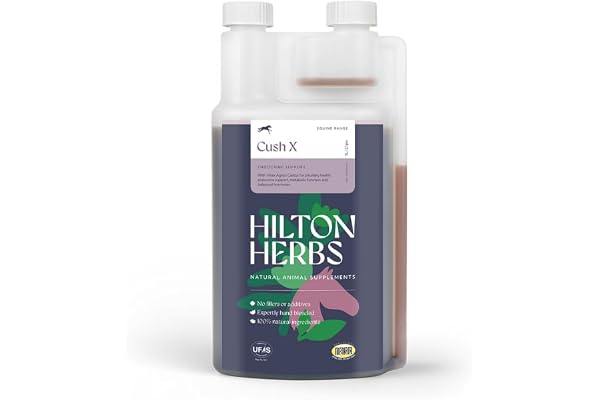 Hilton Herbs CUSH-X Gold 1 L Complément Alimentaire Cheval Syndrôme de Cushing