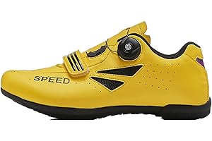 Hixingo Scarpe da Ciclismo Uomo Donna Scarpe da Strada e MTB Bike, Mountain Strada Scarpe da Bicicletta Traspiranti Scarpe da Equitazione con Suola in Gomma, 36-47 EU