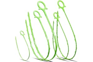 Tucana 5 in 1 Compatible for Drain Snake Hair Drain with 5 Packs Drain Auger Clog Remover Cleaning Tool (Green)