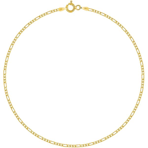 PLANETYS Ankerkette 925 Sterling Silber, 18K Vergoldet – Hypoallergen, Made In Italy, Länge 40-70 Cm