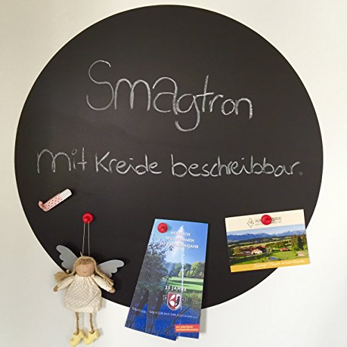 Eisenfolie – Ferrofolie selbstklebend DIN A2 – 0,4mm Stark – 420mm x 594mm x 0,4mm selbstklebend 1 non-permanent Stift + 1 Magnetherz beschreibbar Gratis!! - 4