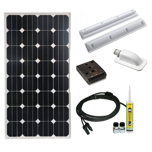 Preisvergleich Produktbild Professionelles Cleversolar 119232KPS Solarmodul Kit, 85 W
