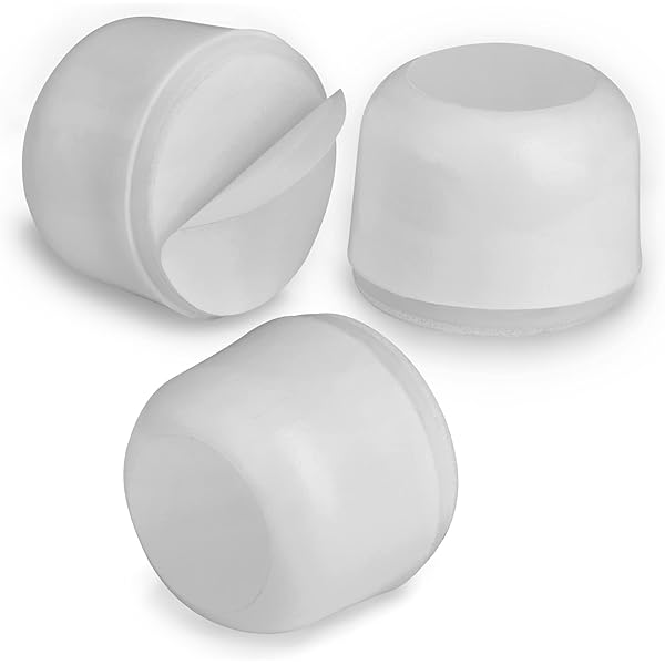 4 Fermaporta Trasparenti Adesivi - Semicircolari Per Pavimenti Duri, Protezione Muri - Foto 12