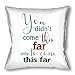 Produktbild Stylotex Dekokissen You did not Come This far