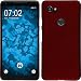 Produktbild PhoneNatic Case für Google Pixel 2 XL Hülle Rot gummiert Hard-Case Case