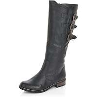 Remonte Dames D0b72 Kniehoge laarzen, zwart zwart 01, 45 EU