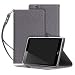 Produktbild MediaPad T3 7.0 3G Hülle ,Tr-Fold Ultra Dünn PU Leder Schutzhülle Superleicht Ständer Handschlaufe Cover mit Kartensteckplätzen Etui Fall CaseTasche für Huawei Mediapad T3 7.0 3G BG2-U01(Grau)