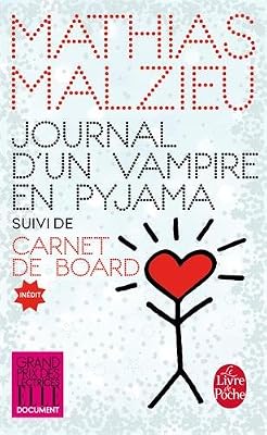 journal d´un vampire en pyjama + carnet de board