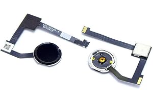 handywest Home Button Kompatibel mit iPad Air 2 iPad 6 A1566 A1567 Schwarz Homebutton Flex Flexkabel Flexcable Menü Flexcable