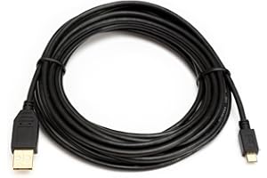 SvediTec USB Kabel passend für Canon EOS 90D Digitalkamera - Datenkabel - vergoldet - Länge 5m