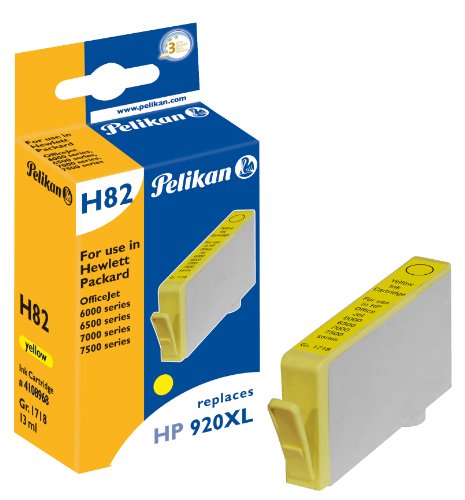 Pelikan Druckerpatrone H82 ersetzt HP CD974AE, Gelb