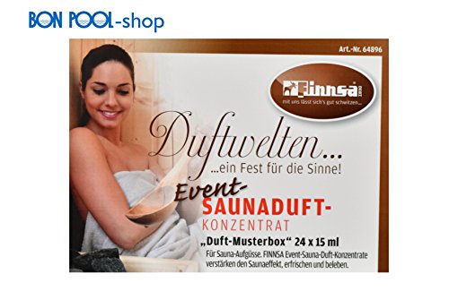 Finnsa Event-Saunadufkonzentrat Musterbos, 24 x 15 ml - 3