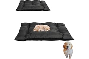 Anwicar Coussin pour Animaux, Coussin pour Chien, lit Animaux, lit Chien, Taille 60 cm x 50 cm, matériau imperméable (Graphite)