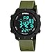 Produktbild XMoments Herren Multi-Funktions-50M Wasserdichte Uhr LED Digital Double Action WatchSmartwatch Stoppuhr Smartwatch Stoppuhr Herren Quartz Analog Armbanduhr Herrenuhr