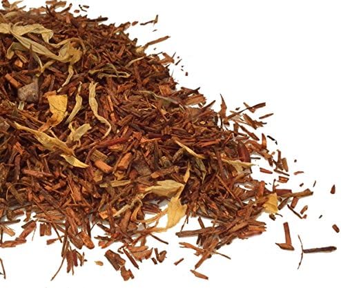 Rooibos Tea Infusion Chocolate Charm (Red Bush) Loose Leaf Herbal Tisane 500g by TeaCakes of Yorkshire.