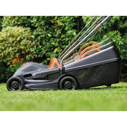 Black+Decker BEMW351GL2 - Cortacésped eléctrico (1000 W, 32 cm de ancho