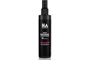 ‎HA HAIR-ASSIST Hitzeschutz für Haare Glätteisen mit Anti-Frizz bis 230°C - Hitzeschutz leave in Conditioner - Hair Heat Protection Spray Anti Frizz leave in Spray (250 ml, Repair mit Vitaminen)