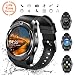 Produktbild Bluetooth Smartwatch,Smart Watch Uhr Intelligente Armbanduhr Fitness Tracker Armband Sport Uhr mit/Kamera/Schrittz/hler/Schlaftracker/Romte Capture Kompatibel mit Android Smartphone Schwarz