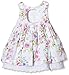Pumpkin Patch Baby-Girls Lace Bodice Dress Plain Dress, White (Clean White), 6-9 Months (Manufacturer Size:6-12M)