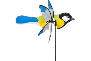 CIM Girandola - Petite 2 in 1 Kohlmeise - Ø 31 x 41 cm, altezza 90 cm - incl. asta in fibra di vetro e gancio con corda in nylon