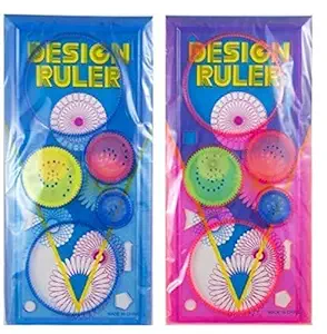 Birthday Popper Design Ruler (Set of 20; Multi-Colour) Birthday Party Return Gifts for Kids