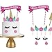 Produktbild LQZ Einhorn Cake Topper Tortenstecker Tortentopper Kuchendeko für Geburtstag Torte Regebogen Kuchen Aufsatz Sticks