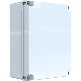 YAVUZ Buat Kutusu, Bağlantı Kutusu, Dağıtım Kutusu IP65 Su Ge&ccedil;irmez 235 x 305 x 130 mm Muhafaza Kutusu POLİ 032-3023