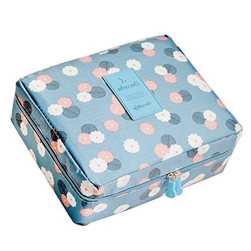 Preisvergleich Produktbild Tophie Travelling Kosmetiktäschchen, Kulturbeutel Kosmetiktasche Damen, Kulturtasche für Sport, Reise, Unterwegs, Wasserabweisend, Waschbeutel, Toilettentasche, Toiletttasche, Reise Set Herren, Damen, Neutral #1