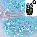 Born Pretty 1 Box 2g Chameleon Mermaid Nail Scale Paillette Manicure Nail Art Glitter Sequins #4