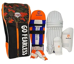 RMOUR Cricket kit, Cricket Set Full, Team Cricket Kit with Accessories Without Bat