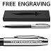 Produktbild Fisher Space Pen Apollo Cap-o-Matic Chrom Gap Kugelschreiber – Geschenk Metallschicht, gratis Gravur