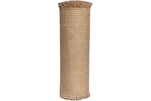 FEEGOW Rotolo di fettuccia in rattan per mobili, in rattan naturale, per sedie, varie dimensioni (40 x 150 cm)