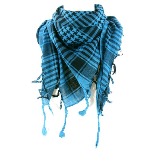 lotusandlime shemagh Sciarpa Arabo Cielo Blu
