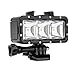 Produktbild SHOOT LED Video Leuchte Unterwasserfotografie Tauchlichte Fülleblichte High-Power Scuba Dive für Gopro Hero 5/4/3+/3/2/SJCAM SJ4000/SJ5000/ kleinen Ameisen Kamera mit eingebautem 1200mAh Akku