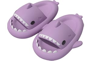 RXLLDOLY 2023 Verbesserte Unisex Cloud Shark Slides für Damen Herren, weiche Hai Sandalen, rutschfeste Sommer Haifisch Slider, niedliche Hai Hausschuhe, Strand Dusche Pool