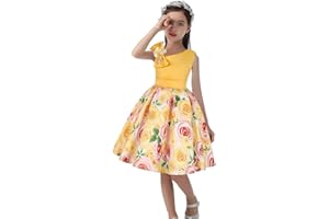 Cichic Girls' Party Dress 2-10 Years Flower Wedding Dress Elegant Formal Dress