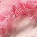 2pcs Infant Baby Girl Kids Headband+Romper Bodysuit Flower Tutu Clothes Set Pink 9-12 Months