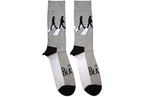 Rock Off officially licensed products The Beatles Abbey Road Silhouettes Ankle Socken One Size