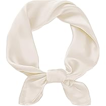 Foulard Carré En Satin 70x70 Cm – Multifonction, Pour Cheveux, Cou Ou Accessoire, Couleur Unie élégante