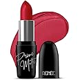RENEE Prime Matte Lipstick - Rustic Red, Lightweight & Long-Lasting Formula, Creamy Matte Finish, One Swipe Application, Non-Drying, Vitamin E Infused, 4.5Gm