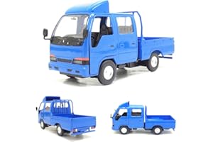 TECKEEN 1/32 Toy Car Diecast Vehicle Model Pull Back Sound Light for ISUZU NHR Pickup Truck