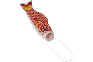 HEALLILY Japonés mango aire carpa 70cm streamer pescado ciervo- bandera koinobori hogar decoración al aire libre colgante para sushi bar izakaya dormitorio dragón barco festival regalo