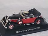 oldtimer horch 853 Aus Metall mit Plastikteilen HORCH 853A CABRIOLET 1938 OLDTIMER 1/43 ALTAYA BY IXO MODELL AUTO MODELLAUTO SONDERANGEBOT