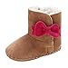 Produktbild Baby Winterschuhe,Sunday Neugeborenen Säugling Mädchen Jungen Krabbelschuhe Baumwolle Schneestiefel Krippeschuhe Rutschfest Stiefelette Unisex Wanderschuhe